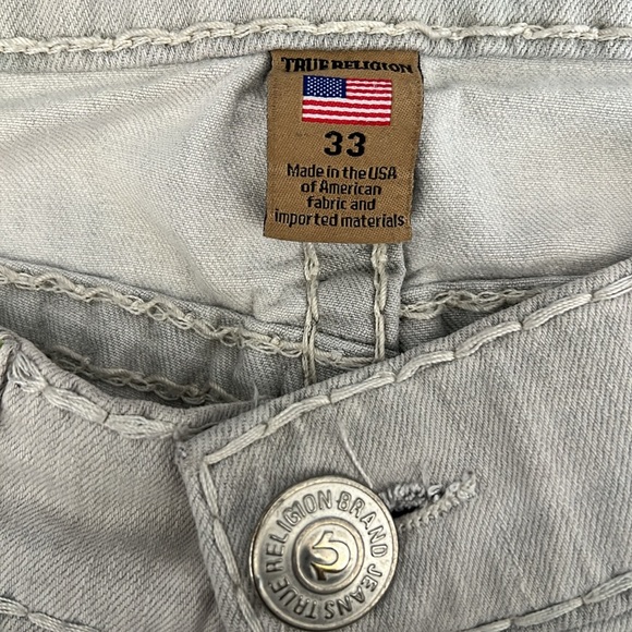 True Religion Jeans Ricky Relaxed Straight Leg Size 33 - Picture 10 of 13